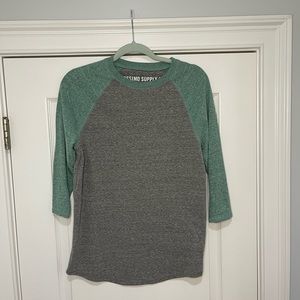 Mossimo Men’s 3/4 Sleeve Baseball Tee